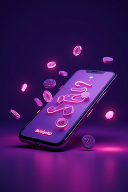 Smartfon z aplikacją Spinational